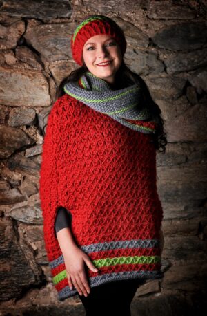 Anleitung Crazy Chain Poncho