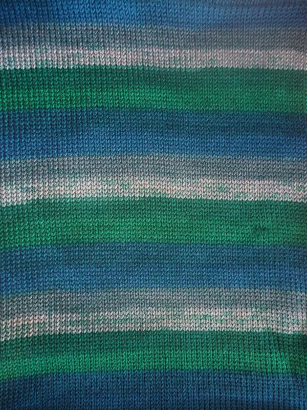 Ferner Wolle Baby Merino blau-grün-grau